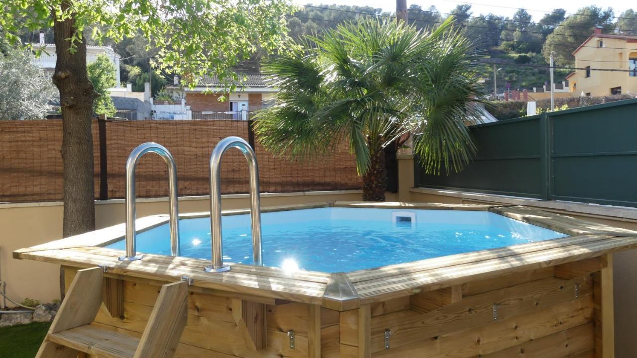 Вілла Raco Del Garraf Ca La Matilde House Bbq And Pool Olivella Екстер'єр фото