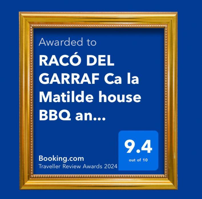 Вілла Raco Del Garraf Ca La Matilde House Bbq And Pool Olivella Екстер'єр фото